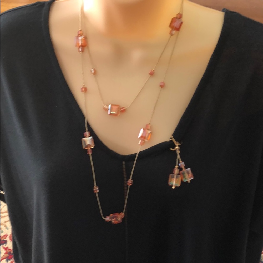 NWOT High quality necklace and earrings set